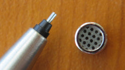 PARKER PRE-PRODUCTION PENCIL in Burgundy