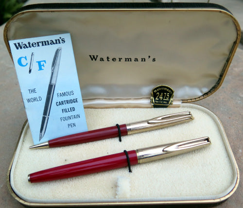 Waterman's CF Set in Red