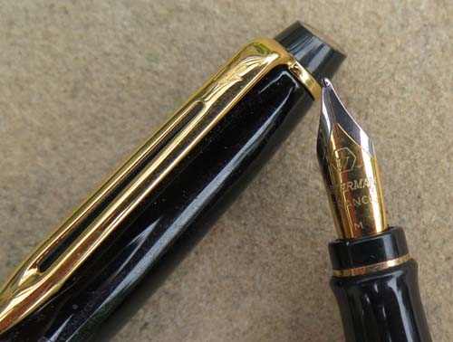 WATERMAN's EXPERT II FOUNTAIN PEN in BLACK