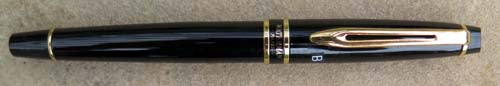 WATERMAN's EXPERT II FOUNTAIN PEN in BLACK