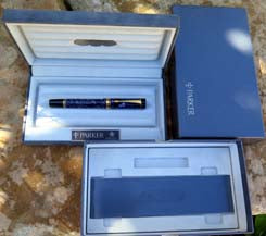 PARKER DUOFOLD SPECIAL EDITION CENTENNIEL IN BLUE MARBLE