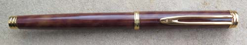 WATERMAN'S GENTLEMAN FOUNTAIN PEN in Wood Lacquer