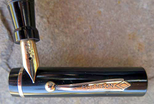 Morrison Fountain Pen in Black, Flexible