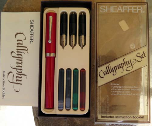SHEAFFER CALLIGRAPHY SET