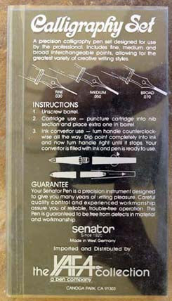 Senator Yafa Calligraphy Set