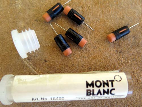 Montblanc Slim Line Pencil Erasers (Set of 5)