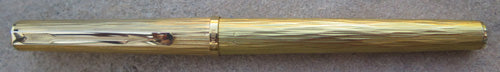 Parker 85 Fountain Pen in Gold Tree Bark Pattern