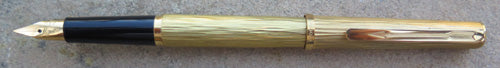 Parker 85 Fountain Pen in Gold Tree Bark Pattern