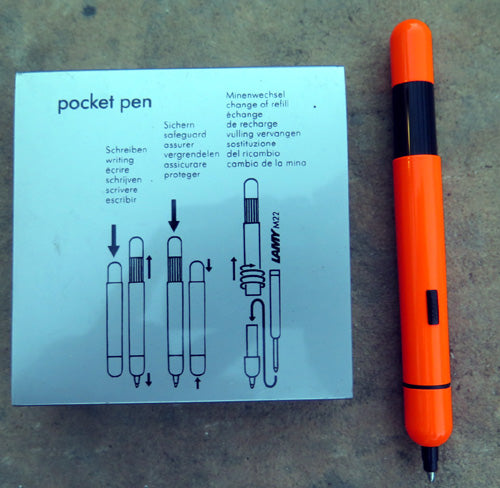 Lamy Pico Pocket Ballpoint in Neon