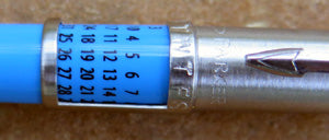 Parker Jotter Calendar in Light Blue