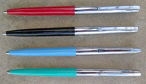 SHEAFFER STYLIST BALLPOINTS WITH ALLIGATOR CLIPS