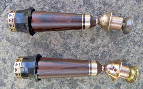 DORIC ROSEWOOD DESK BASE SOCKETS