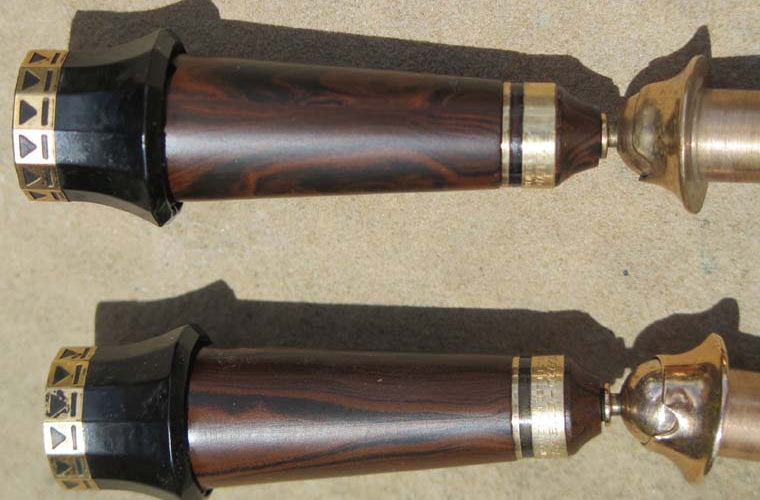 DORIC ROSEWOOD DESK BASE SOCKETS