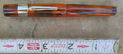 Bexley Pocket Pro Fountain Pen in Old Amber