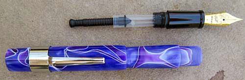 Bexley Pocket Pro Fountain Pen in Midnight Candy