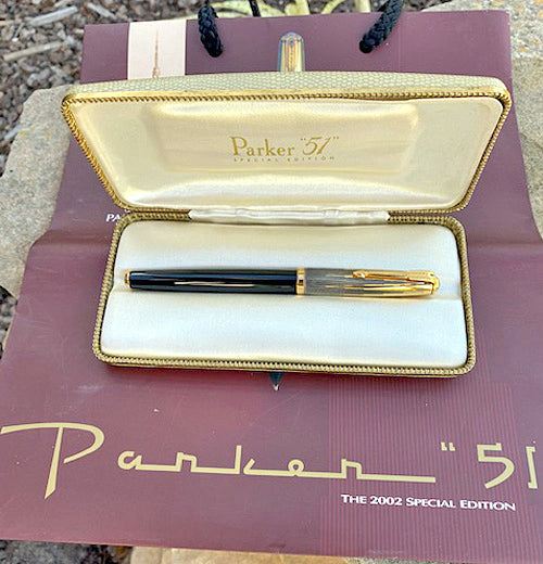 Parker 51 Classic Black Special Edition with Empire Cap in Broad