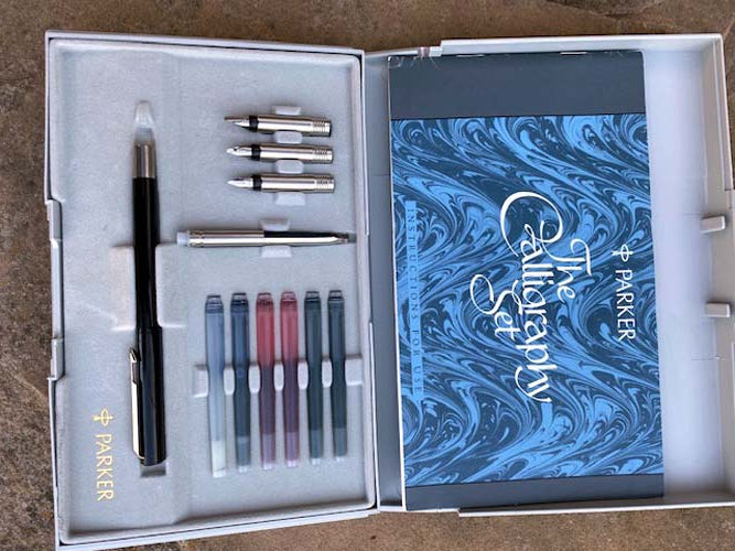 PARKER 25 CALLIGRAPHY SET
