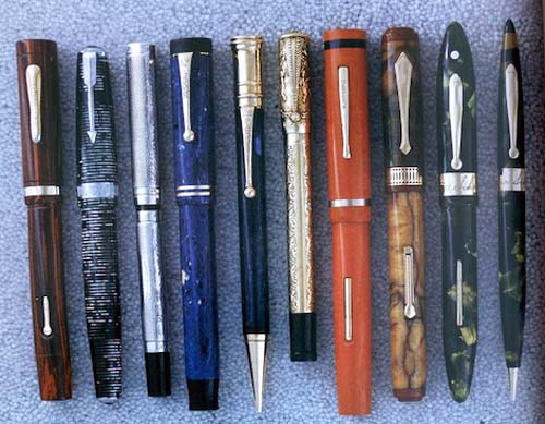COLLECTIBLE FOUNTAIN PENS BY GLEN BOWEN