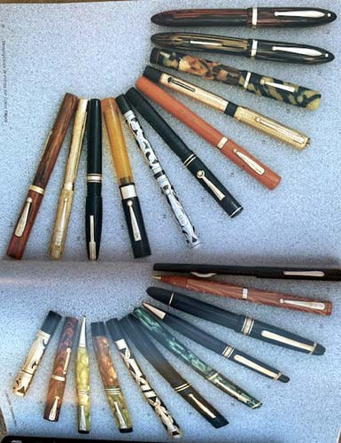 COLLECTIBLE FOUNTAIN PENS BY GLEN BOWEN