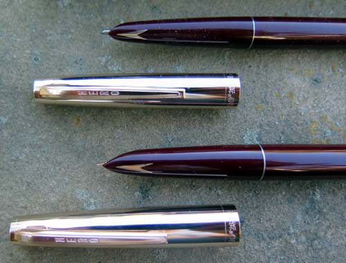 Hero Fountain Pen + Ballpoint Set in Burgundy