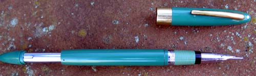 SHEAFFER STATESMAN SNORKEL in PASTEL GREEN