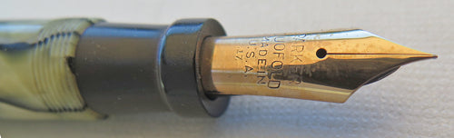 Parker Duofold  Streamline Senior in Cracked Ice