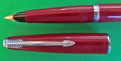 Parker 45 Fountain Pen in Burgundy
