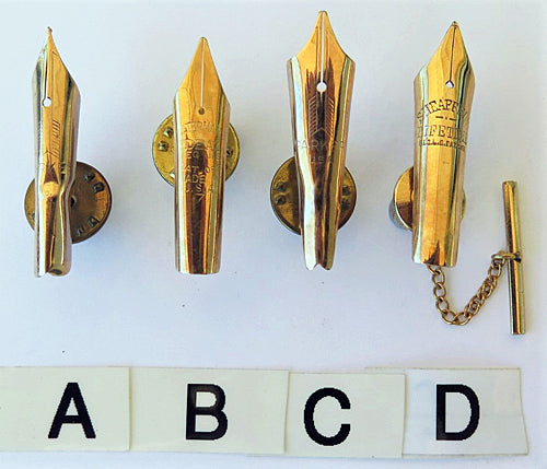 Nib Jewelry Pins/Tie Tacks