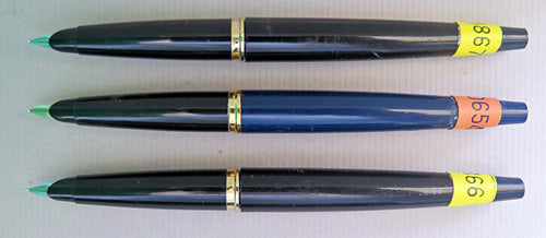 PARKER 45 FOUNTAIN PENS: FACTORY SCIENCE PROJECT SURVIVORS