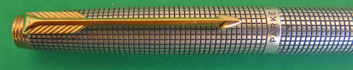 PARKER 75 CISELE STERLING FOUNTAIN PEN