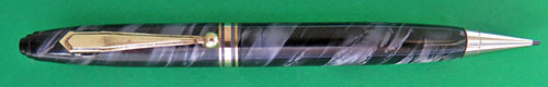 SAFFORD CHICAGO PENCIL IN BLUE SWIRL
