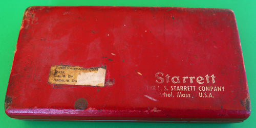 Micrometer by STARRETT