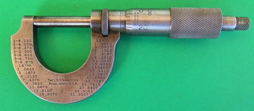 Micrometer by BROWN & SHARPE