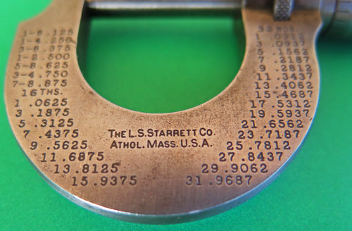 Micrometer by BROWN & SHARPE