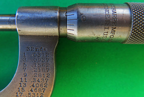Micrometer by BROWN & SHARPE
