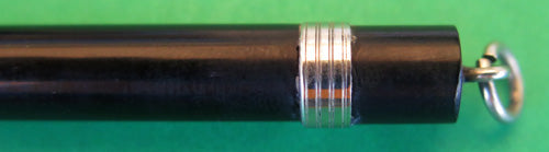 Mabie Todd Short Ring Top Pencil in Black