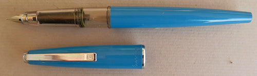 Parker / Eversharp Big E Fountain Pen Demonstrator in Blue