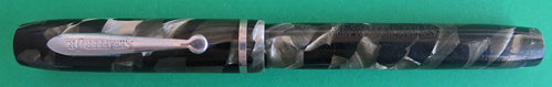 SHEAFFER JUNIOR FOUNTAIN PEN IN BLACK/GREY MARBLE