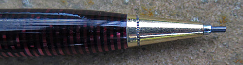 PARKER VACUMATIC CAP ACTUATED REPEATER PENCIL IN LAMINATED BURGUNDY