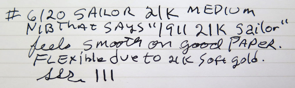 SAILOR 1911 REALO FOUNTAIN PEN IN BURGUNDY