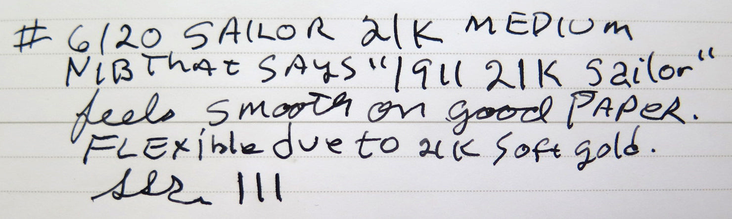 SAILOR 1911 REALO FOUNTAIN PEN IN BURGUNDY