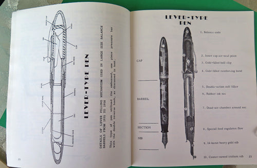 CLIFF LAWRENCE'S PEN FANCIER'S CLUB (PFC) REPAIR MANUAL FOR SHEAFFER