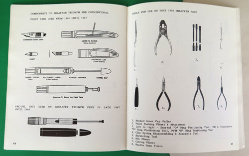 CLIFF LAWRENCE'S PEN FANCIER'S CLUB (PFC) REPAIR MANUAL FOR SHEAFFER