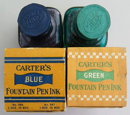 Carter's Fountain Pen Ink in Green