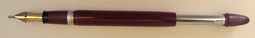 SHEAFFER SARATOGA SNORKEL IN DARK BURGUNDY