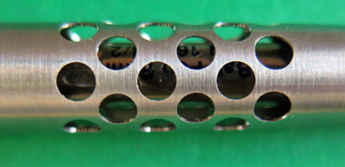 PARKER JOTTER IN PERFERATED STAINLESS STEEL