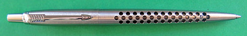 PARKER JOTTER IN PERFERATED STAINLESS STEEL