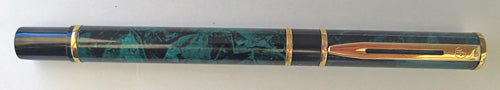 WATEREMAN'S LAUREAT II FOUNTAIN PEN IN BLUE / BLACK MARBLE