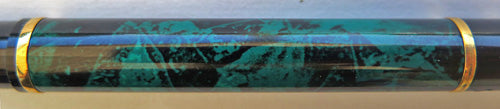 WATEREMAN'S LAUREAT II FOUNTAIN PEN IN BLUE / BLACK MARBLE