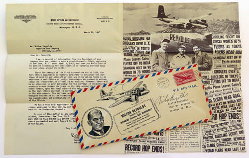MILTON REYNOLDS US POSTAGE SOUVENIR
